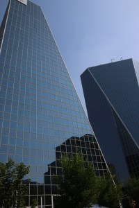 Buildings in downtown Regina.