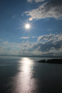 A view of Cape Enrage. 